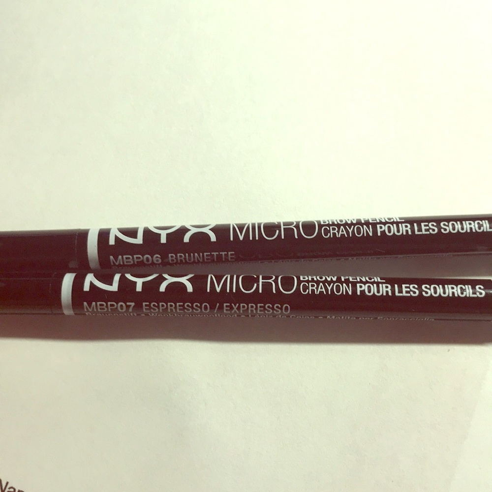 NYX micro brow pencils